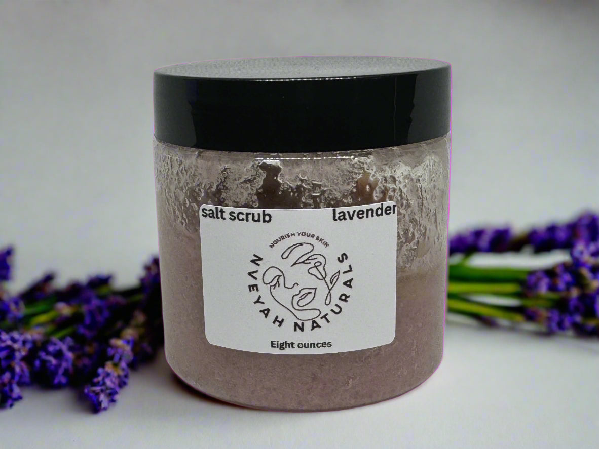 Lavender Salt Scrub