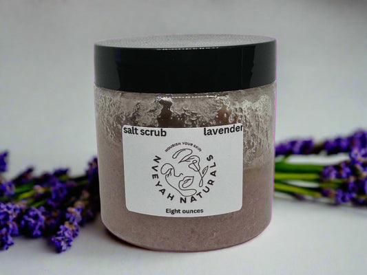 Lavender Salt Scrub