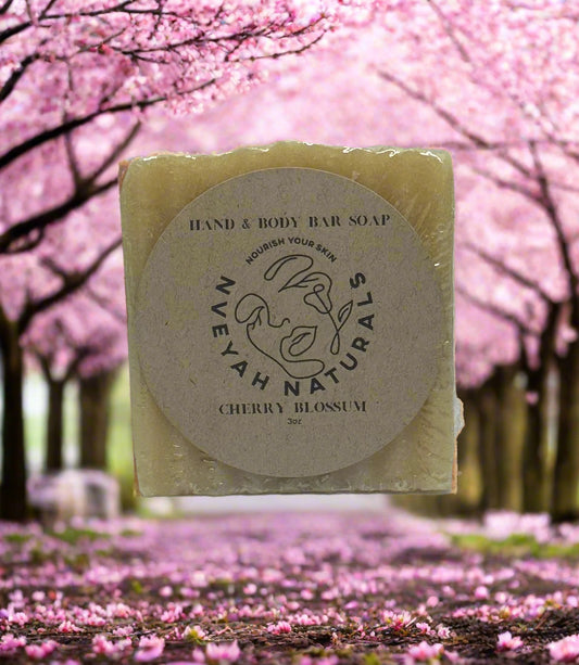 Cherry Blossum Hand and body Bar Soap