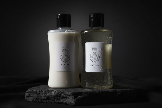 Savoir Body Wash & Hand Lotion Set - Masculine Fragrance